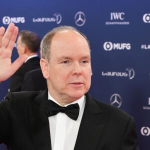 Et on imagine que cela va être une belle expérience. 
Le prince Albert II de Monaco - Les célébrités posent sur le tapis rouge lors de la soirée des "Laureus World sports Awards" à Monaco le 18 février, 2019 