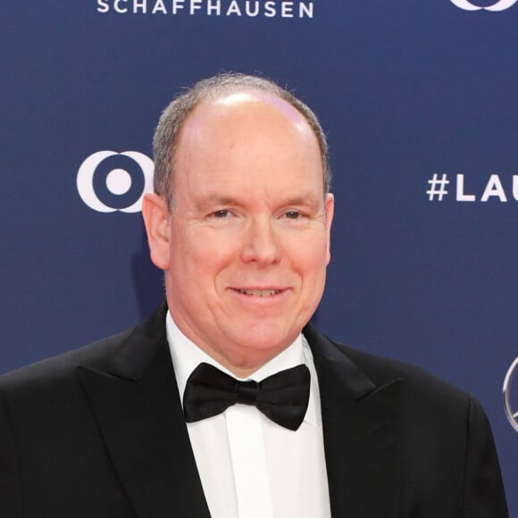 Le prince Albert II de Monaco - Les célébrités posent sur le tapis rouge lors de la soirée des "Laureus World sports Awards" à Monaco le 18 février, 2019 