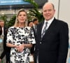 Ainsi que de Caroline de Monaco.
Le prince Albert II de Monaco et la princesse Caroline de Hanovre - Le 55ème Concours International de Bouquets à Monaco, le 4 avril 2024. © Bruno Bebert/Bestimage