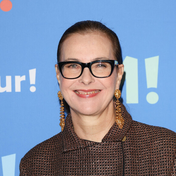 Carole Bouquet - Dîner de Gala Moteur! à la Bibliothèque Nationale de France (BNF) à Paris le 25 mars 2024 © Guirec Coadic / Bestimage 