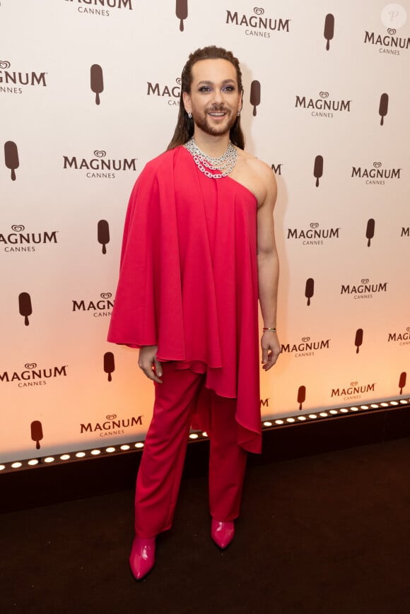 Riccardo Simonetti - Soirée sur la plage Magnum lors du 77ème Festival International du Film de Cannes, France, le 16 mai 2024. © Jeremy Melloul / Magnum Cannes via Bestimage   