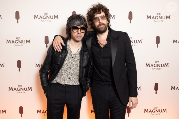 Justice - Soirée sur la plage Magnum lors du 77ème Festival International du Film de Cannes, France, le 16 mai 2024. © Jeremy Melloul / Magnum Cannes via Bestimage   