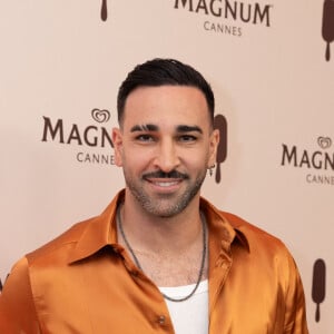 Adil Rami - Soirée sur la plage Magnum lors du 77ème Festival International du Film de Cannes, France, le 16 mai 2024. © Jeremy Melloul / Magnum Cannes via Bestimage   