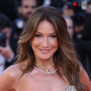 Carla Bruni a foulé le tapis rouge du Festival de Cannes 
Carla Bruni au Festival de Cannes