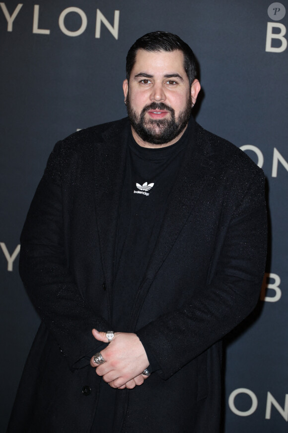 Artus assiste à la première de "Babylon" au Grand Rex le 14 janvier 2023 à Paris. Jérôme Dominé/ABACAPRESS.COM