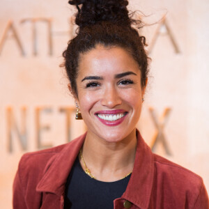 Sabrina Ouazani assiste à la première du film "Athena" de Netflix à la Salle Pleyel le 13 septembre 2022 à Paris. Nasser Berzane/ABACAPRESS.COM