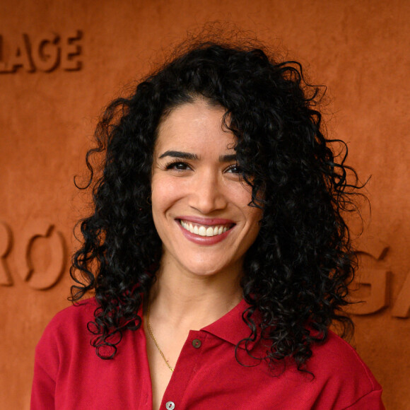 Sabrina Ouazani au Village pendant les Internationaux de France de Tennis Roland Garros 2022 le 29 mai 2022. LaurentZabulon/ABACAPRESS.COM