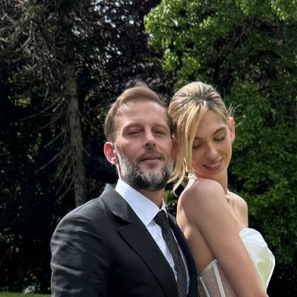 Mariage de Nicolas Duvauchelle et de sa compagne. @ Instagram