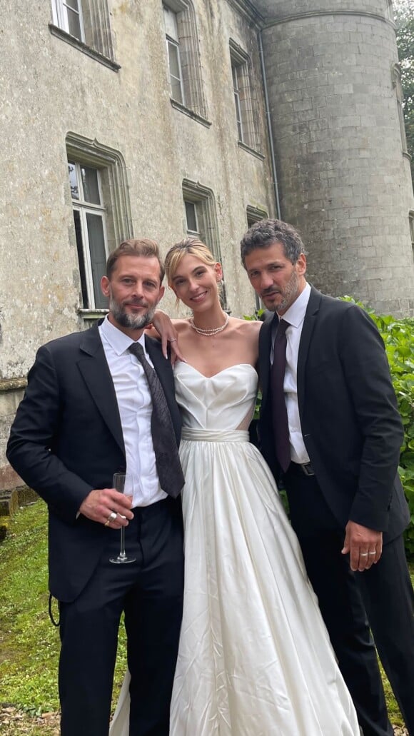 Mariage de Nicolas Duvauchelle et de sa compagne. @ Instagram