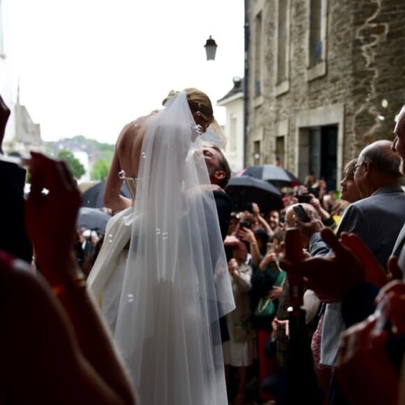 Mariage de Nicolas Duvauchelle et de sa compagne. @ Instagram