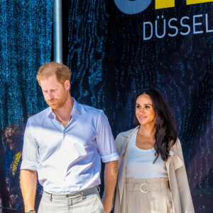 Prince Harry et Meghan Markle, duc et duchesse de Sussex - Jour 7 des Invictus Games, Merkur-Spiel Arena, Düsseldorf, 16 septembre 2023