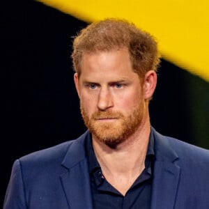 Ce qui aurait été difficile pour lui, même s'il n'aime pas l'attention sur lui.
Le prince Harry Duc de Sussex lors de la cérémonie de clôture des Invictus Games 2023 à Dusseldorf le 16 septembre 2023