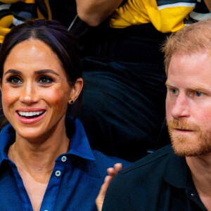 Prince Harry et Meghan Markle, duc et duchesse de Sussex - Jour 6 des Invictus Games, Merkur-Spiel Arena, Düsseldorf, 15 septembre 2023