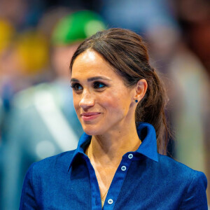 Prince Harry et Meghan Markle, duc et duchesse de Sussex - Jour 6 des Invictus Games, Merkur-Spiel Arena, Düsseldorf, 15 septembre 2023