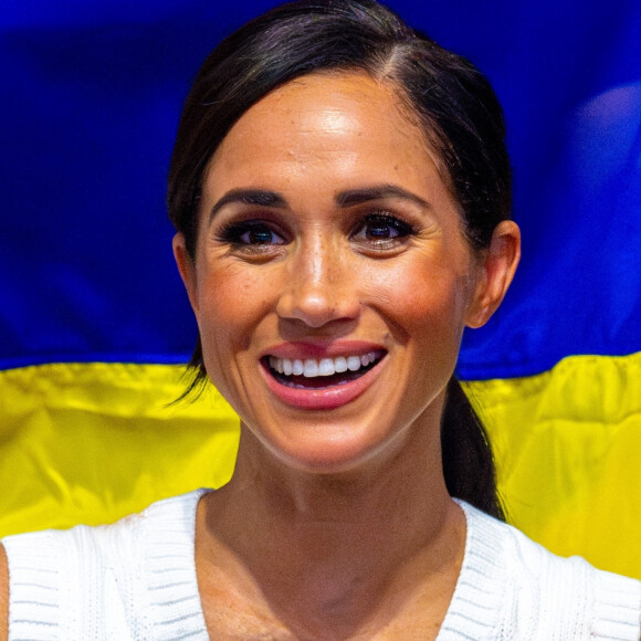 Meghan Markle, en tout cas, aime être dans la lumière.
Prince Harry et Meghan Markle, duc et duchesse de Sussex - Jour 5 des Invictus Games, Merkur-Spiel Arena, Düsseldorf, 14 septembre 2023