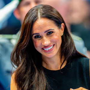 Mais pour elle, ce voyage n'aura pas vraiment été une réussite...
Le prince Harry, duc de Sussex et Meghan Markle, duchesse de Sussex, participent à une remise de médailles lors des Invictus Games 2023 (Day 4) à Dusseldorf, le 13 septembre 2023. 