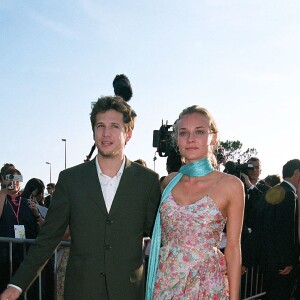 Très amoureux, ils faisaient partie des "power couples" de l'époque
Guillaume Canet et Diane Kruger lors du 55e Festival de Cannes en 2002