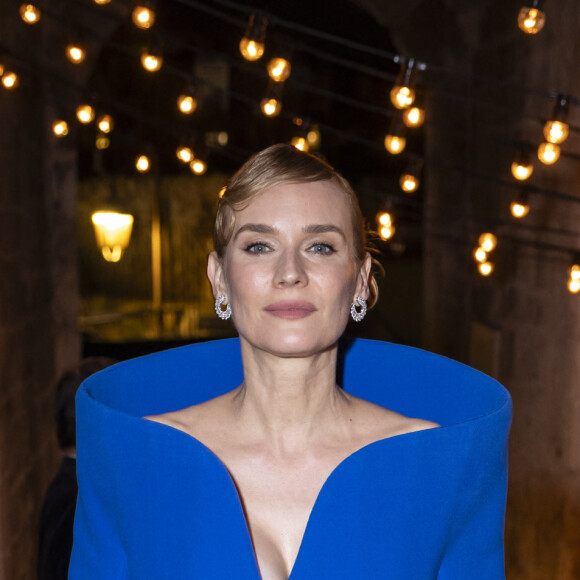 Diane Kruger - Personnalités au dîner "Women in Motion" par le groupe Kering, Place de la Castre, lors du 77ème Festival International du Film de Cannes. Le 19 mai 2024 © Olivier Borde / Bestimage 