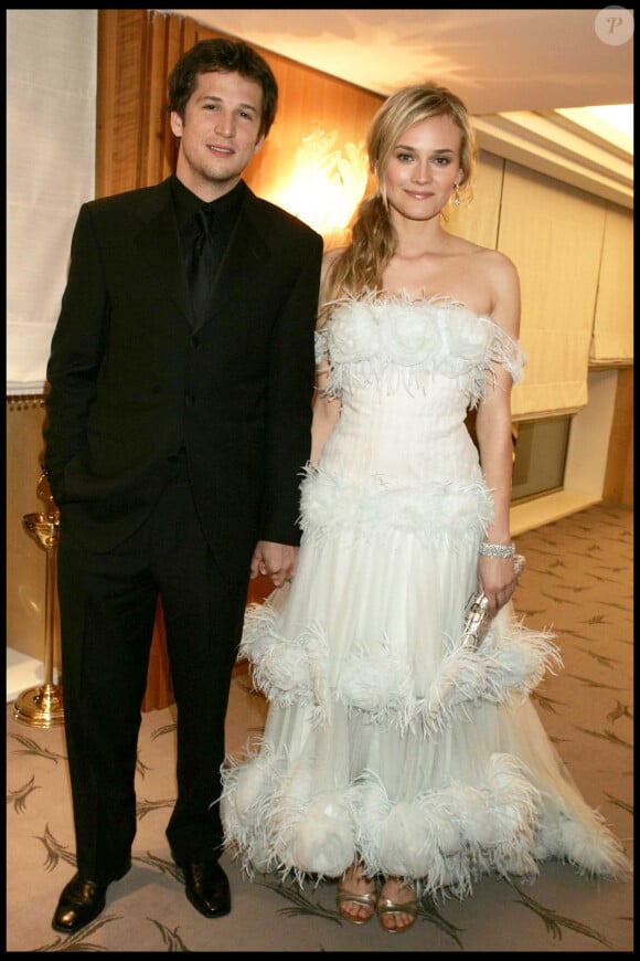 Diane Kruger et Guilaume Canet - Soirée Warner lors du 57e festival de Cannes en 2005