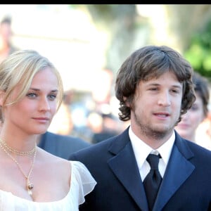 Diane Kruger et Guilaume Canet - Montée des marches du film "Young Adam" lors du 56e festival de Cannes en 2004
