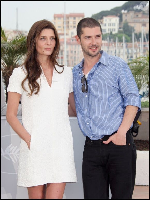 Chiara Mastroianni et Melvil Poupaud - Photocall du film "Un conte de Noel" - 61e festival de Cannes en 2008.