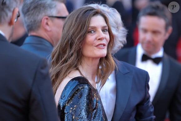 Chiara Mastroianni, montée des marches de 'Marcello Mio' au Festival de Cannes, le 21 mai 2024.