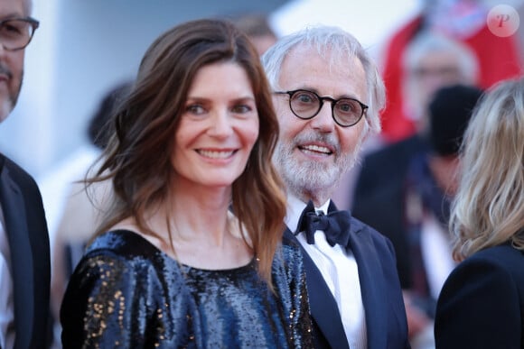 Chiara Mastroianni, montée des marches de 'Marcello Mio' au Festival de Cannes, le 21 mai 2024.