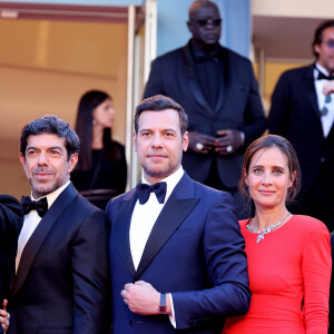 Pierfrancesco Favino, Laurent Lafitte, Julie de Bona - Montée des marches du film « Le comte de Monte-Cristo » lors du 77ème Festival International du Film de Cannes, au Palais des Festivals à Cannes. Le 22 mai 2024 © Jacovides-Moreau / Bestimage  Red carpet of the movie « Le comte de Monte-Cristo » during the 77th Cannes International Film Festival at the Palais des Festivals in Cannes, France. On may 22th 2024 