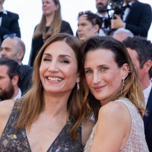 Audrey Diwan, Camille Cottin - Montée des marches du film " L'amour ouf " lors du Festival International du Film de Cannes, au Palais des Festivals à Cannes.  © Olivier Borde / Bestimage 