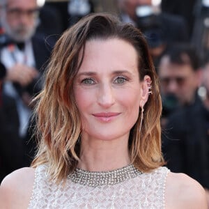 Camille Cottin, montée des marches de "L'Amour Ouf" (Beating Hearts) au Festival de Cannes. Photo by David Boyer/ABACAPRESS.COM