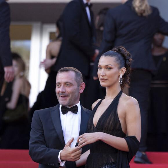 Bella Hadid - Montée des marches du film " L'amour ouf " lors du 77ème Festival International du Film de Cannes, au Palais des Festivals à Cannes. Le 23 mai 2024 © Olivier Borde / Bestimage 