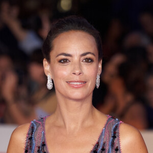 Bérénice Bejo arrive à la projection du film "Coupez" lors de la 17ème édition du Festival International du Film de Rome, Italie, le 14 octobre 2022. 