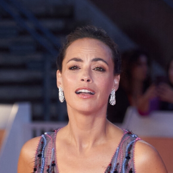 Bérénice Bejo arrive à la projection du film "Coupez" lors de la 17ème édition du Festival International du Film de Rome, Italie, le 14 octobre 2022. 