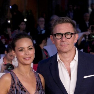 Le couple est ensemble depuis près de 20 ans. Les acteurs sont les parents de 2 enfants
Bérénice Bejo et son mari, le réalisateur Michel Hazanavicius arrivent à la projection du film "Coupez" lors de la 17ème édition du Festival International du Film de Rome, Italie, le 14 octobre 2022. 