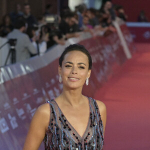Bérénice Bejo arrive à la projection du film "Coupez" lors de la 17ème édition du Festival International du Film de Rome, Italie, le 14 octobre 2022. © Mario Cartelli/SOPA Images/Zuma Press/Bestimage 