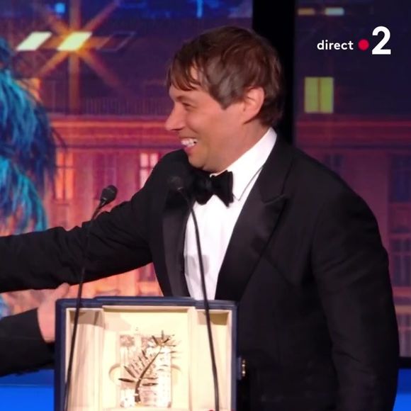 Cérémonie de clôture du 77e Festival de Cannes le 25 mai 2024.
