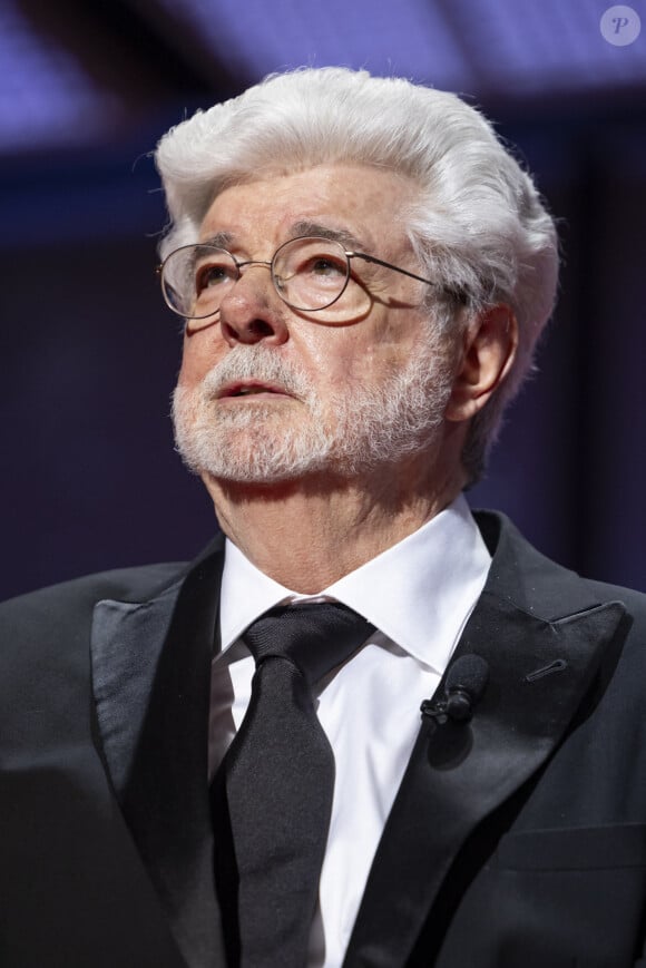 George Lucas - Cérémonie de clôture du 77ème Festival International du Film de Cannes au Palais des Festivals à Cannes. Le 25 mai 2024. © Borde-Jacovides-Moreau / Bestimage 