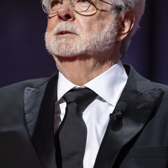 George Lucas - Cérémonie de clôture du 77ème Festival International du Film de Cannes au Palais des Festivals à Cannes. Le 25 mai 2024. © Borde-Jacovides-Moreau / Bestimage 