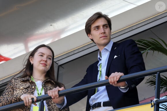 Ben-Sylvester Strautmann, la princesse Alexandra de Hanovre lors des qualifications du 81ème Grand Prix de Formule 1 (F1) de Monaco, le 25 mai 2024. © Claudia