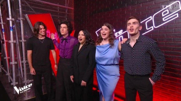 Finale de la saison 13 de "The Voice" sur TF1 le 25 mai 2024.