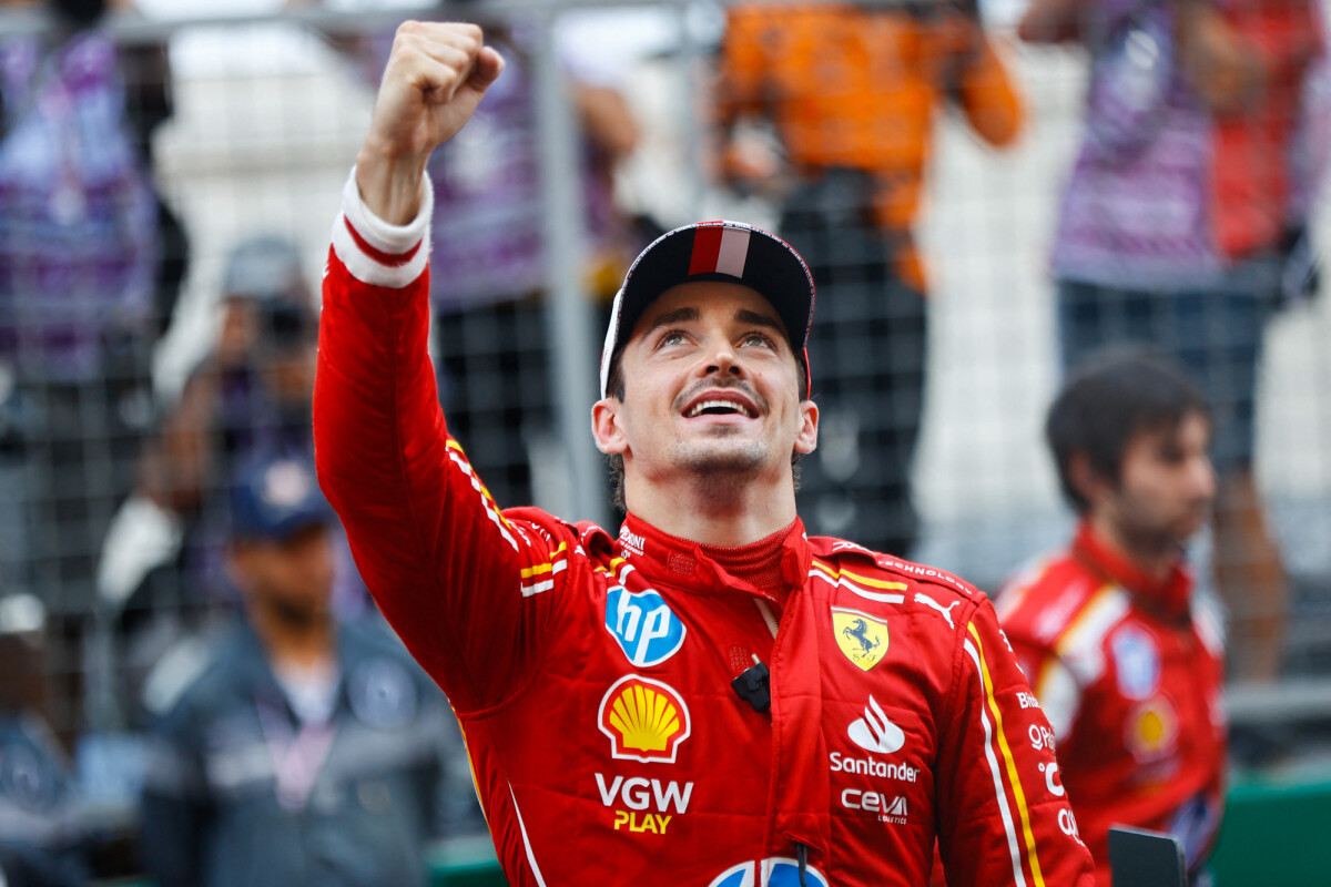 Photo : Charles Leclerc lors du Grand Prix de Formule 1 (F1) de Monaco ...