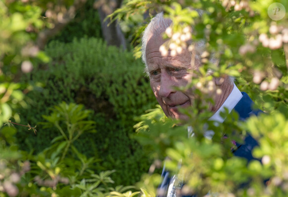 Le roi Charles III d'Angleterre et Camilla Parker Bowles, reine consort d'Angleterre, visitent le RHS Chelsea Flower Show. 