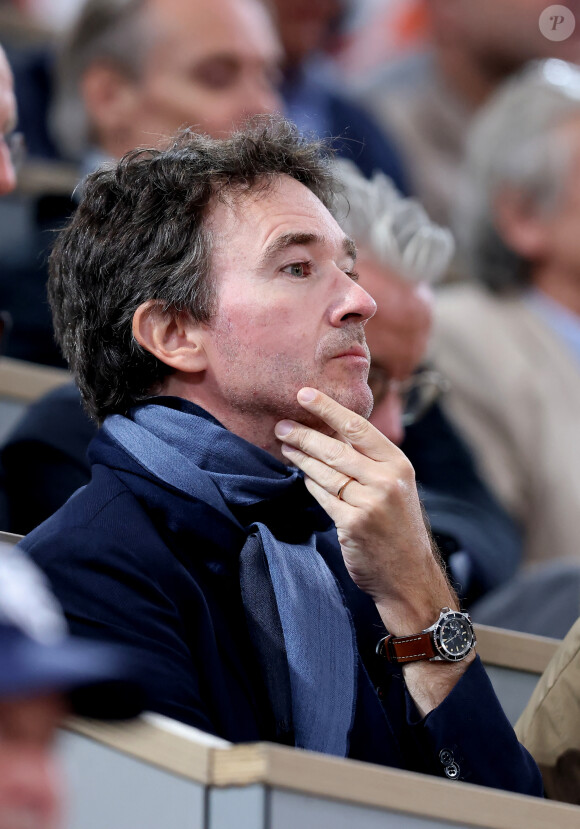 Antoine Arnault - Célébrités dans les tribunes des Internationaux de France de tennis de Roland Garros 2024 à Paris le 27 mai 2024. © Moreau-Jacovides/Bestimage