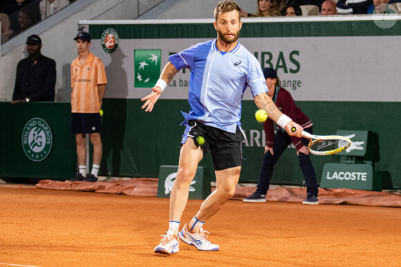 Corentin Moutet - Internationaux de France de tennis de Roland Garros 2024 à Paris le 26 mai 2024.