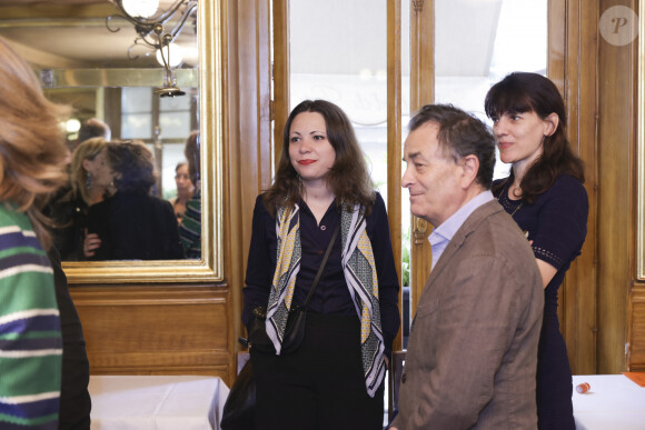 Exclusif - David Colon reçoit le prix de la Revue des Deux Mondes pour son livre "La guerre de l'information" le 28 mai 2024. © Jack Tribeca / Bestimage