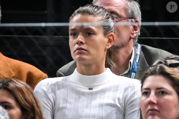 La joueuse française est la révélation de ce Roland-Garros 2024
 
Chloé Paquet - People dans les tribunes de la demi-finale de l'Open Rolex Paris Masters à l'Accor Arena entre N. Djokovic contre A. Rublev le 4 Novembre 2023. © Matthieu Mirville/Bestimage