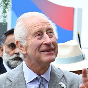 Le roi Charles III d'Angleterre assiste au Lady Day du premier jour du Derby d'Epsom à Epsom Downs, Royaume Uni, le 31 mai 2024. Justin Goff/GoffPhotos/Bestimage