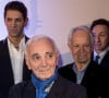 Une disparition qui aurait pu ne pas arriver aussi tôt selon son ami et ancien associé Gérard Davoust
Charles Aznavour, Gérard Davoust - Cérémonie de remise du prix Nikos Gatsos 2016, attribué à Charles Aznavour à l'ambassade de Grèce à Paris le 19 décembre 2016. © Cyril Moreau/Bestimage