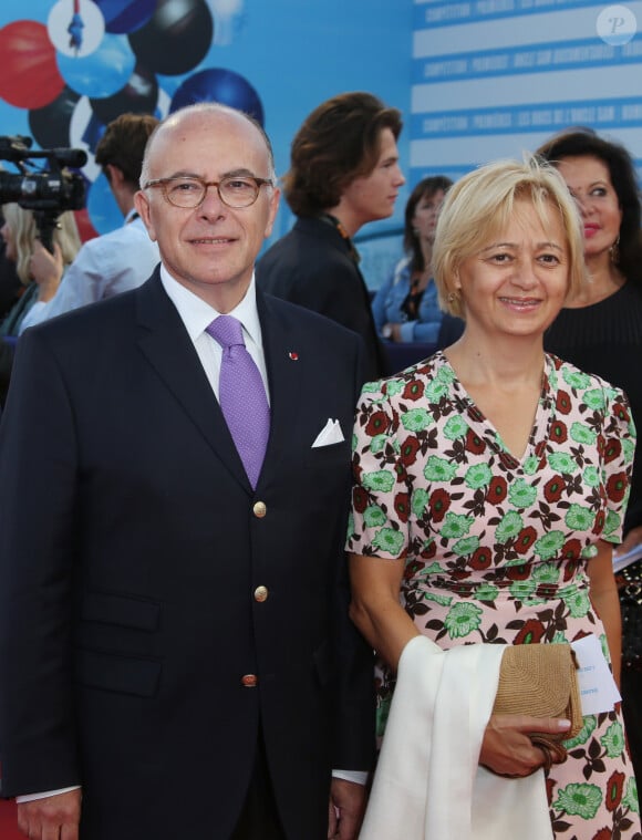 Bernard Cazeneuve et sa femme Véronique - Projection du film 'Galveston' réalisé par M. Laurent lors du 44éme Festival du Cinéma Américain de Deauville le 1er septembre 2018. © Denis Guignebourg/Bestimage 