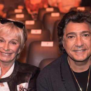 Frédéric François et sa femme Monique - People au concert de Michel Polnareff à l'AccorHotels Arena de Paris le 7 mai 2016. © Cyril Moreau